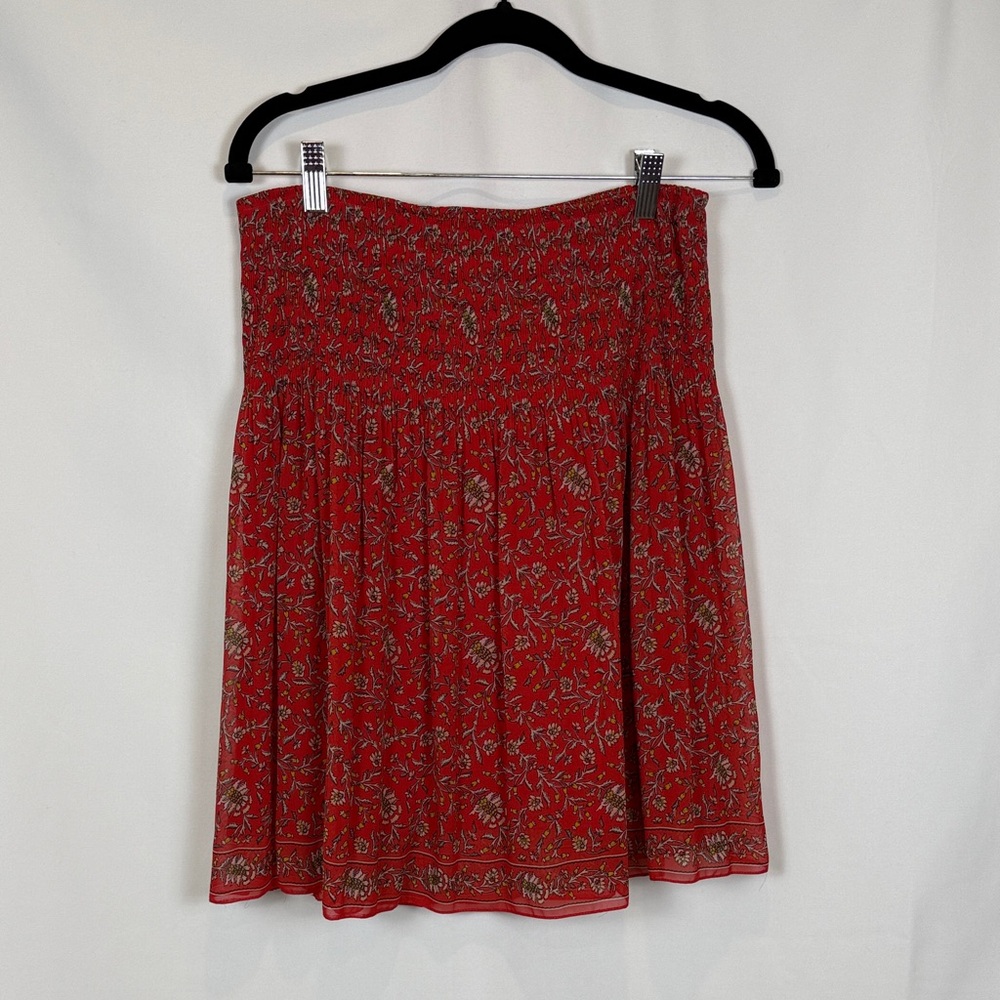 Max Studio Floral A-Line Skirt / Size M / EUC